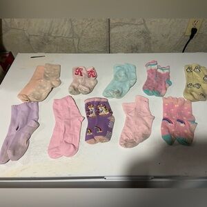 FREE girls size 6-8 Colorful Socks Collection